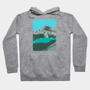 Grinnell Lake, Glacier National Park, Montana Hoodie